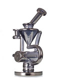 8" Gunmetal Recycler Glass Water Pipe