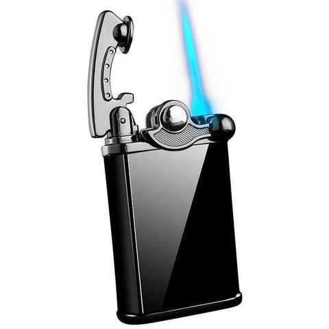 Jobon Retro Jet Flame Torch Lighter Cigar Lighter with Gift Box - SmokingCats - Discreet Ship from Texas !