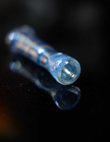 3.5"Fancy  Dicro Glass Chillum Pipe Onehitter pipe