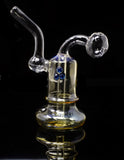 5" Glass Oil Burner Bubbler Pipe