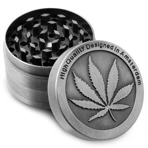 Amsterdam Zinc Alloy Metal 420 Herb CNC tobacco grinder