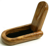 Foldable Tobacco Pipe Stand - Wood Finished