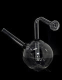 Ball Shaped Glass Oil Burner Bubbler Waterpipe