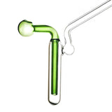 Green Glass Water Pipe Oil Burner Pipe