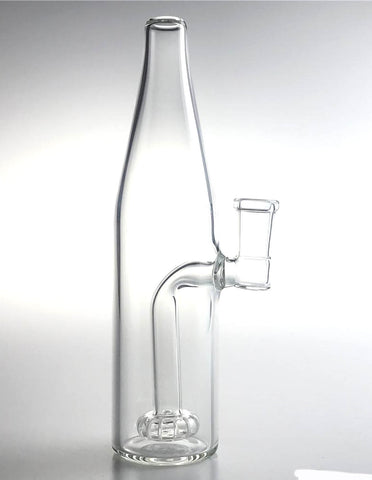7.5 Bottle Water Shaped Glass on Glass Oil Rig Pipe