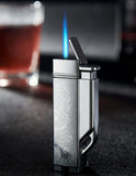 Focus Dragon Engraving Embossed Windproof Torch Lighter