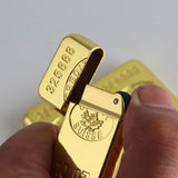 Miniature Goldbar refillable lighter