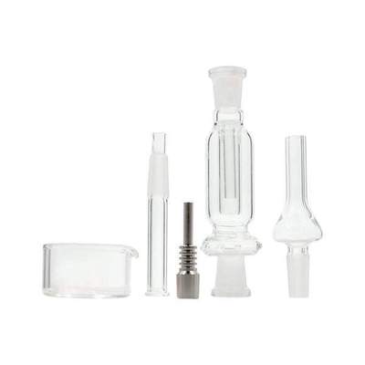 Nectar Collector Quartz Tip Nail 10mm 14mm 18mm Smoking Accessories  Threaded Glass Dab Straw Stick For Mini Small Nector Kit From Yareone,  $0.92