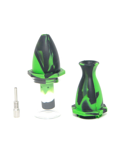 6.5" Silicone Missiles Shape Nectar Collector