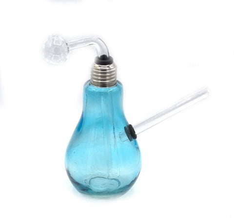 6" Inches Light Bulb Design Oil Burner Bubbler
