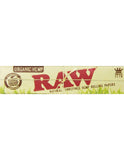Raw King Size Slim Organic Hemp Rolling Papers 4 packs