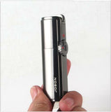 JOBON Windproof Refillable Butane Gas Lighter With Cigar hole Puncher