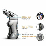 Sexy Body shaped Single Torch LIghter
