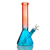10" Rainbow Glass Color Water Pipe Bong