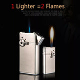 Jobon Butane Refillable Switchable Flame Refillable Butane Gas Lighter